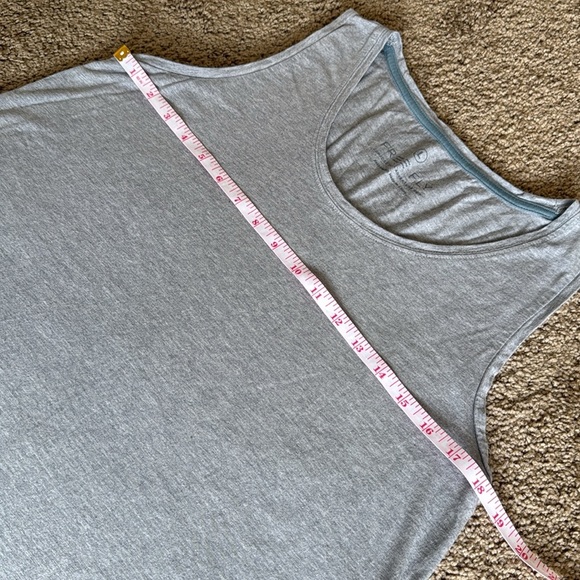 Free Fly Bamboo Blend Heritage Scoop Neck Tank Light Grey - Picture 3 of 8